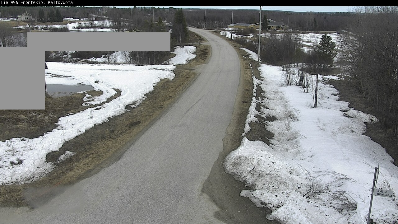 Weather Camera Image Väg 21 Enontekis, Peltovuoma, Enontekiö, Lappi