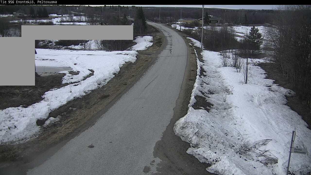 Weather Camera Image Väg 21 Enontekis, Peltovuoma, Enontekiö, Lappi