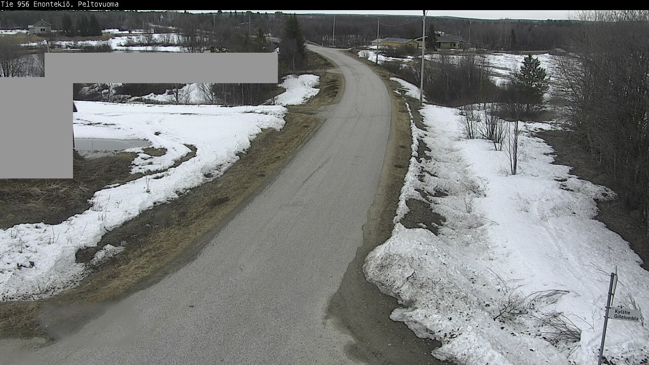 Weather Camera Image Väg 21 Enontekis, Peltovuoma, Enontekiö, Lappi