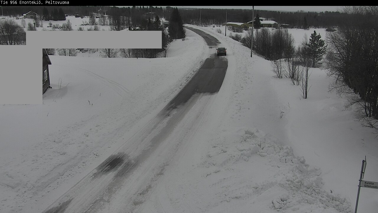 Weather Camera Image Road 956 Enontekiö, Peltovuoma, Enontekiö, Lappi