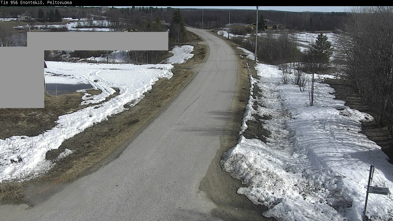 Weather Camera Image Väg 21 Enontekis, Peltovuoma, Enontekiö, Lappi