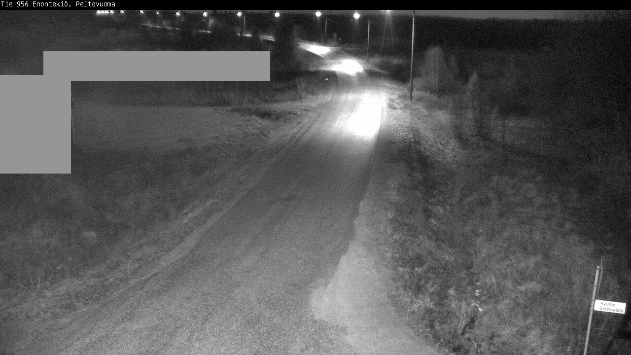 Weather Camera Image Road 956 Enontekiö, Peltovuoma, Enontekiö, Lappi