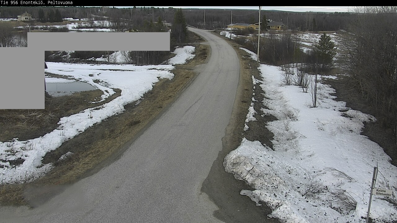 Weather Camera Image Väg 21 Enontekis, Peltovuoma, Enontekiö, Lappi