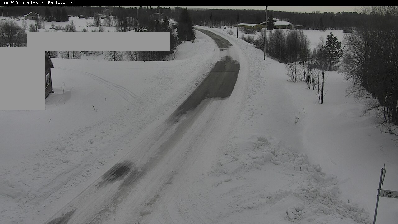 Weather Camera Image Road 956 Enontekiö, Peltovuoma, Enontekiö, Lappi