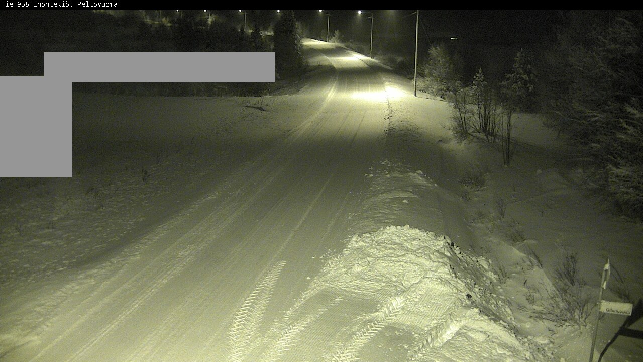 Kelikamerat Kuva Tie 956 Enontekiö, Peltovuoma, Enontekiö, Lappi