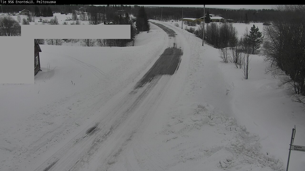 Weather Camera Image Väg 21 Enontekis, Peltovuoma, Enontekiö, Lappi
