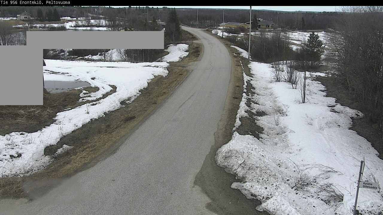Weather Camera Image Väg 21 Enontekis, Peltovuoma, Enontekiö, Lappi