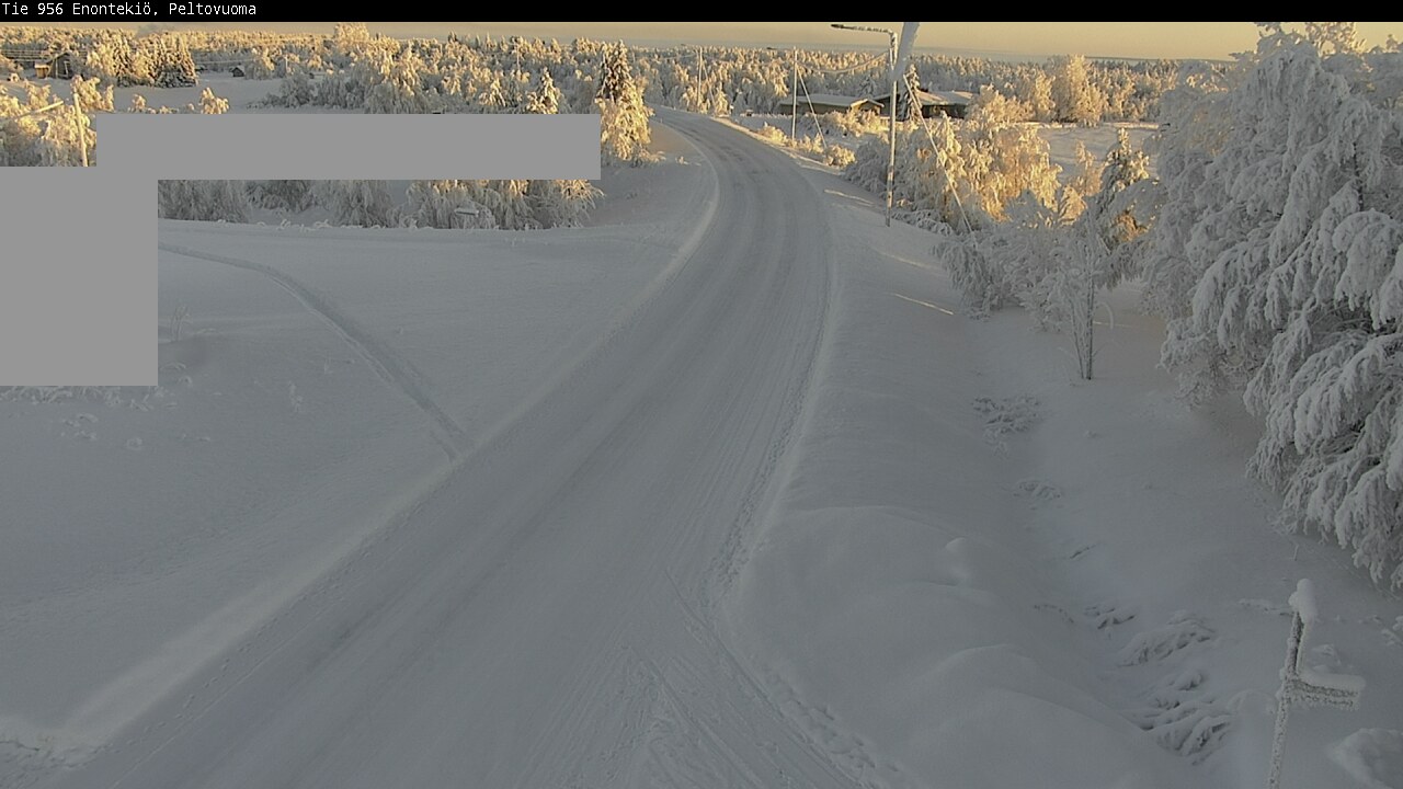 Kelikamerat Kuva Tie 956 Enontekiö, Peltovuoma, Enontekiö, Lappi