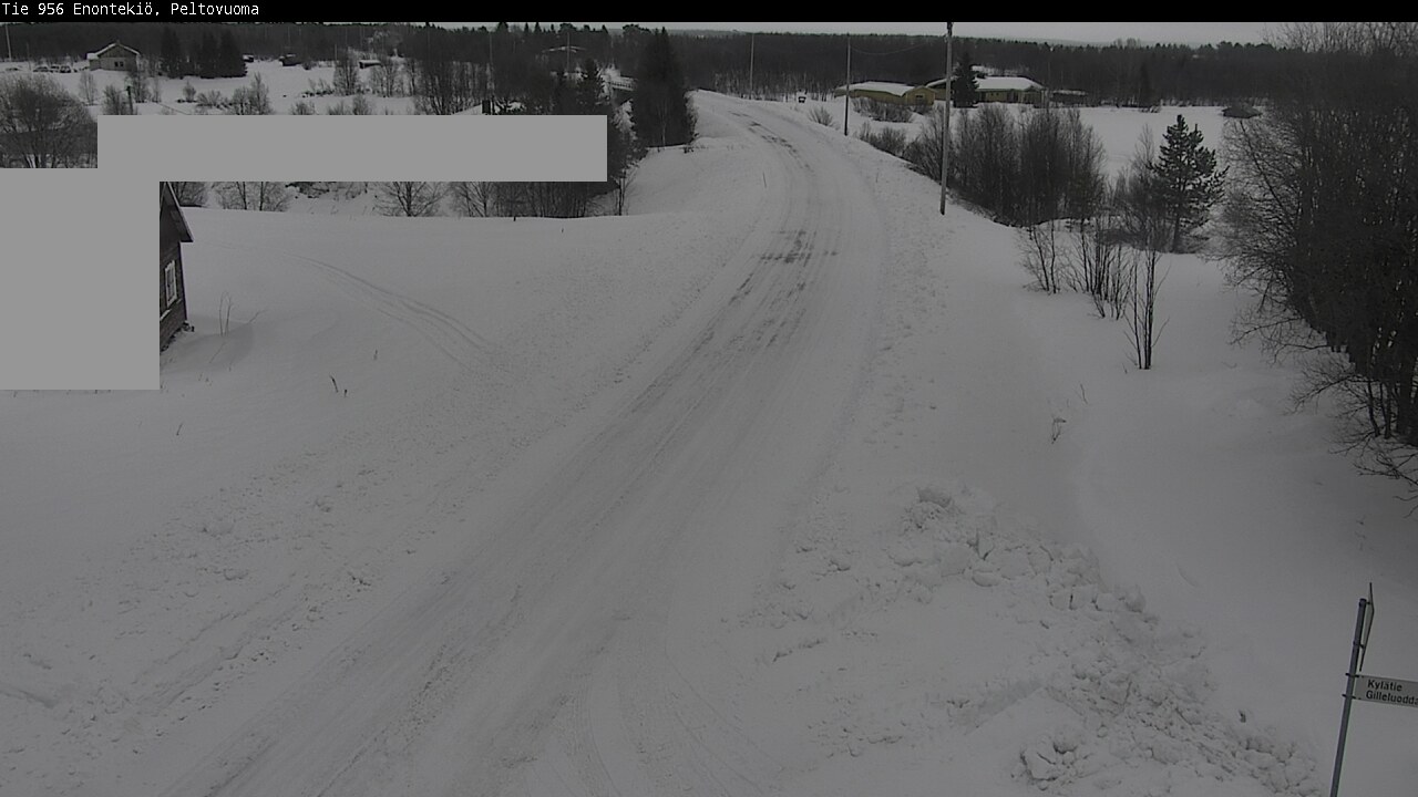Weather Camera Image Väg 21 Enontekis, Peltovuoma, Enontekiö, Lappi