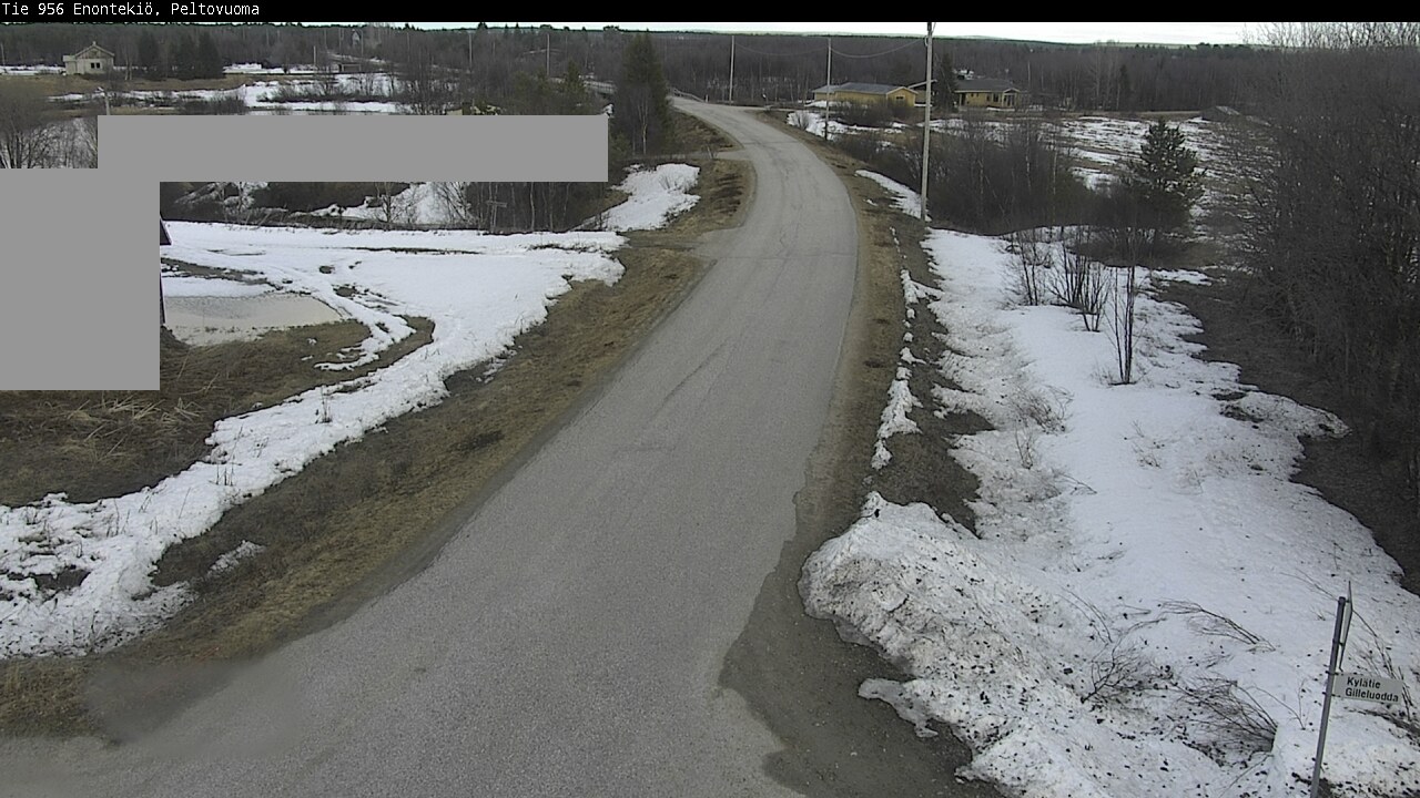 Weather Camera Image Väg 21 Enontekis, Peltovuoma, Enontekiö, Lappi