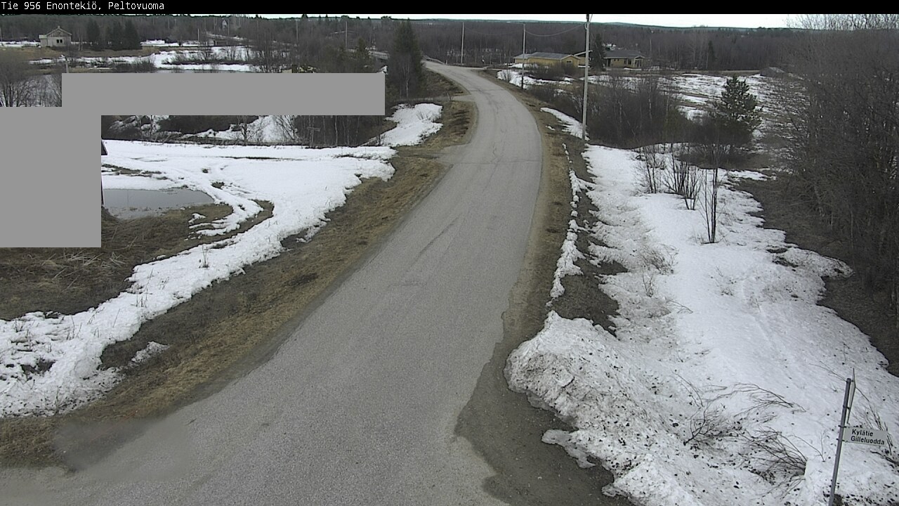 Weather Camera Image Väg 21 Enontekis, Peltovuoma, Enontekiö, Lappi