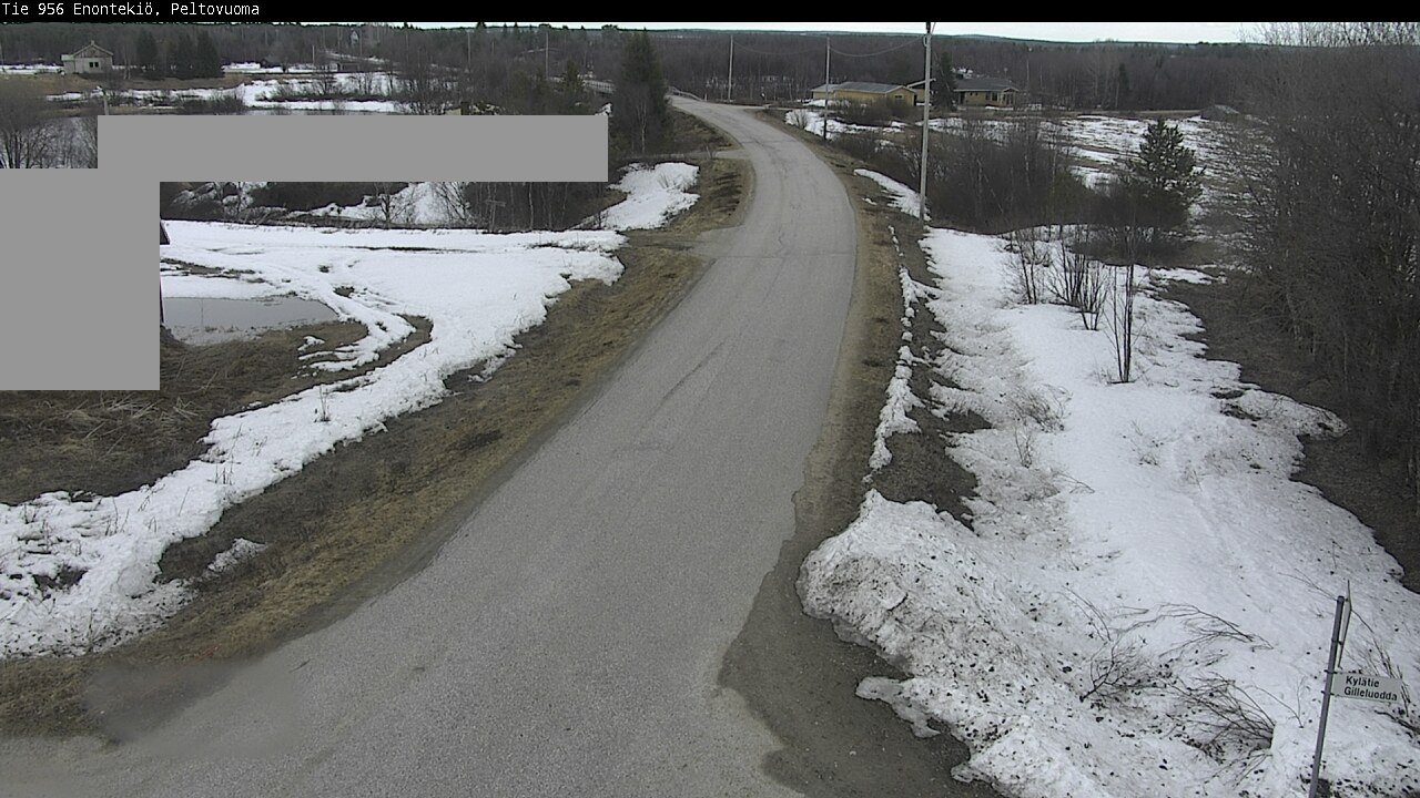 Weather Camera Image Väg 21 Enontekis, Peltovuoma, Enontekiö, Lappi
