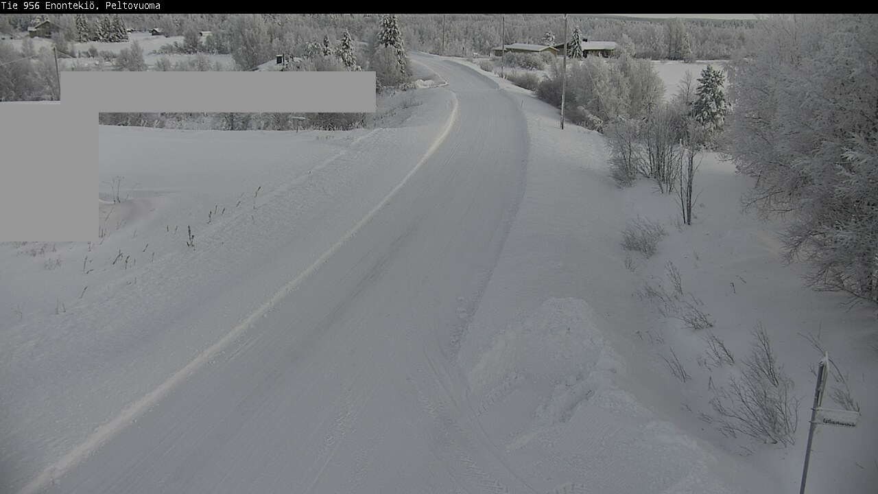 Weather Camera Image Road 956 Enontekiö, Peltovuoma, Enontekiö, Lappi