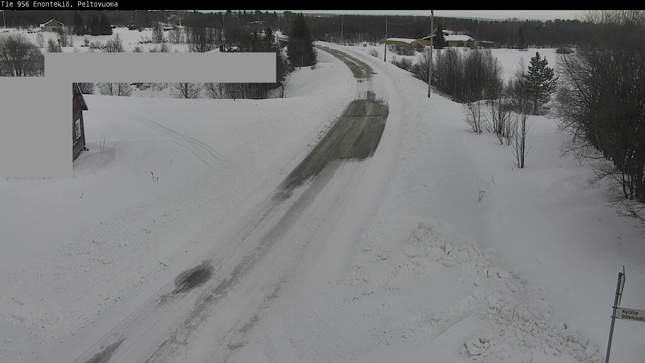 Weather Camera Image Väg 21 Enontekis, Peltovuoma, Enontekiö, Lappi