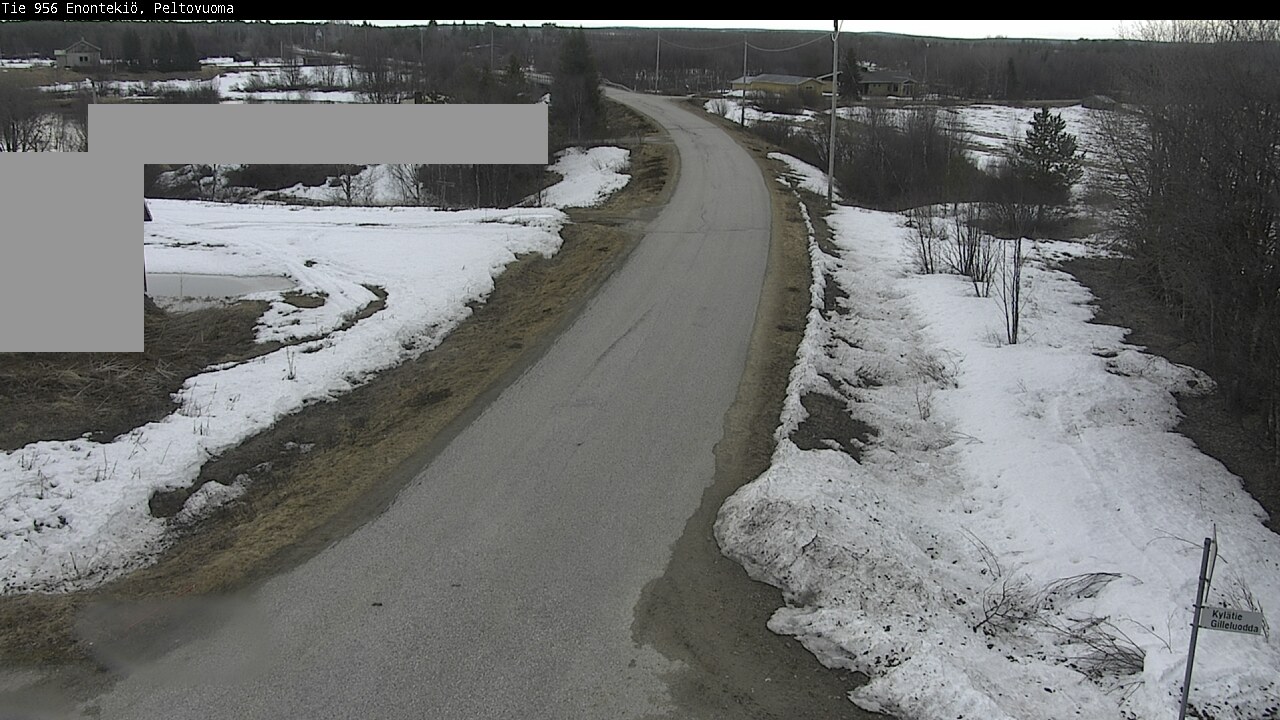 Weather Camera Image Väg 21 Enontekis, Peltovuoma, Enontekiö, Lappi