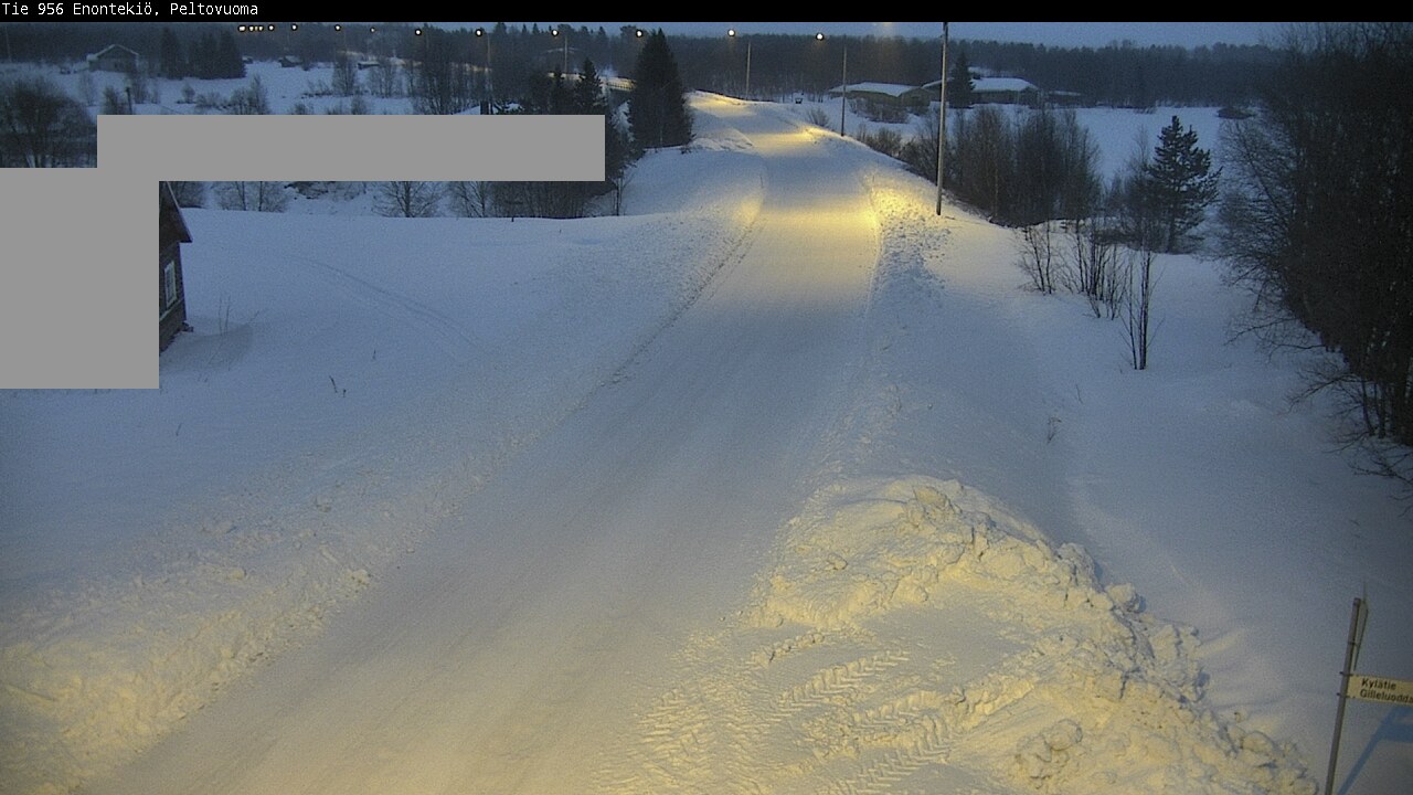 Kelikamerat Kuva Tie 956 Enontekiö, Peltovuoma, Enontekiö, Lappi