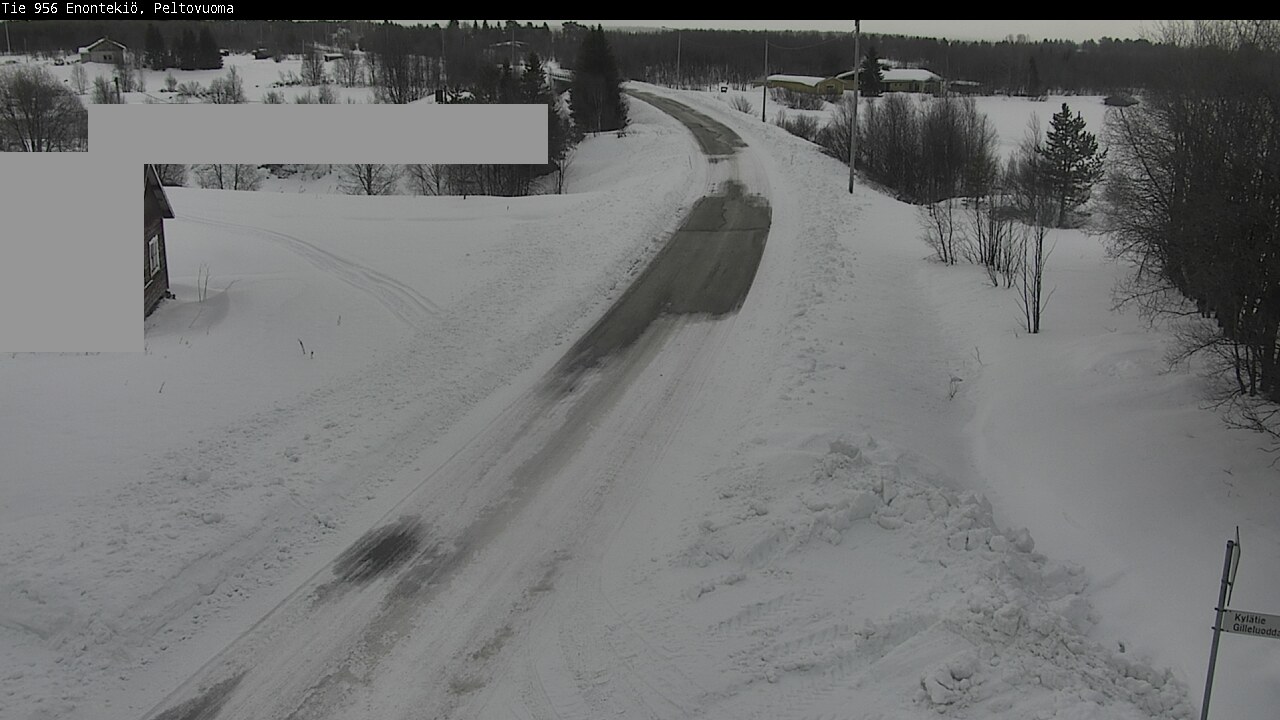 Weather Camera Image Road 956 Enontekiö, Peltovuoma, Enontekiö, Lappi