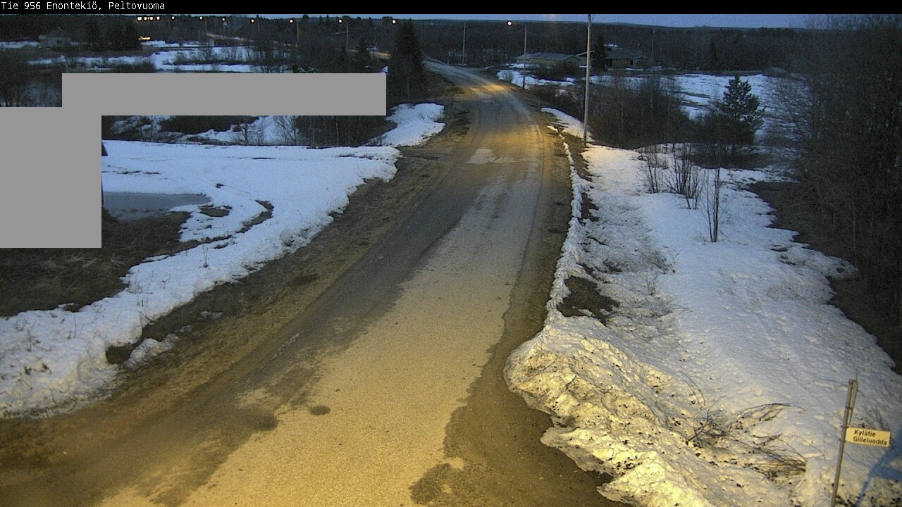 Weather Camera Image Väg 21 Enontekis, Peltovuoma, Enontekiö, Lappi
