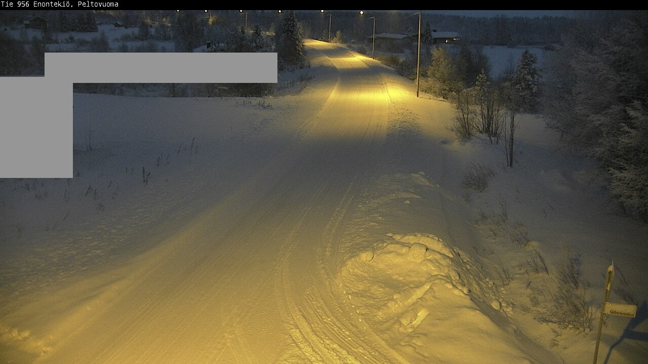 Kelikamerat Kuva Tie 956 Enontekiö, Peltovuoma, Enontekiö, Lappi
