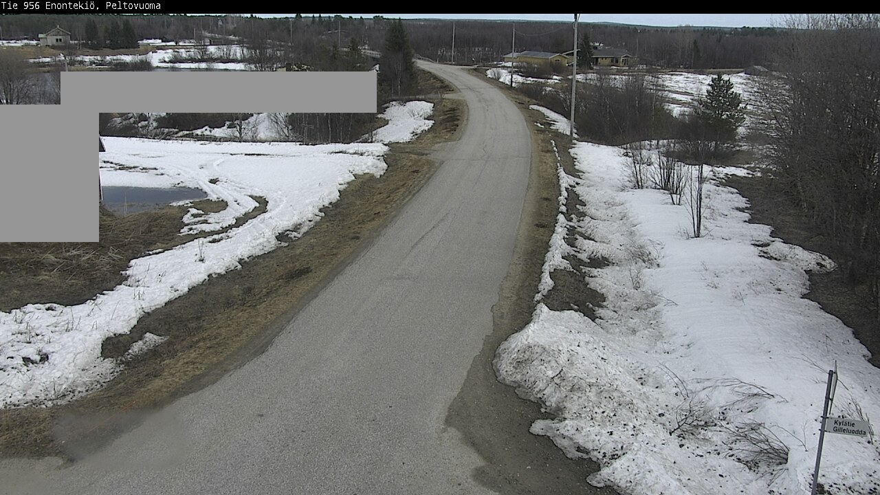 Weather Camera Image Väg 21 Enontekis, Peltovuoma, Enontekiö, Lappi