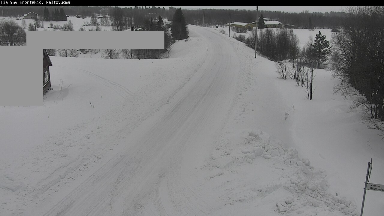 Weather Camera Image Väg 21 Enontekis, Peltovuoma, Enontekiö, Lappi