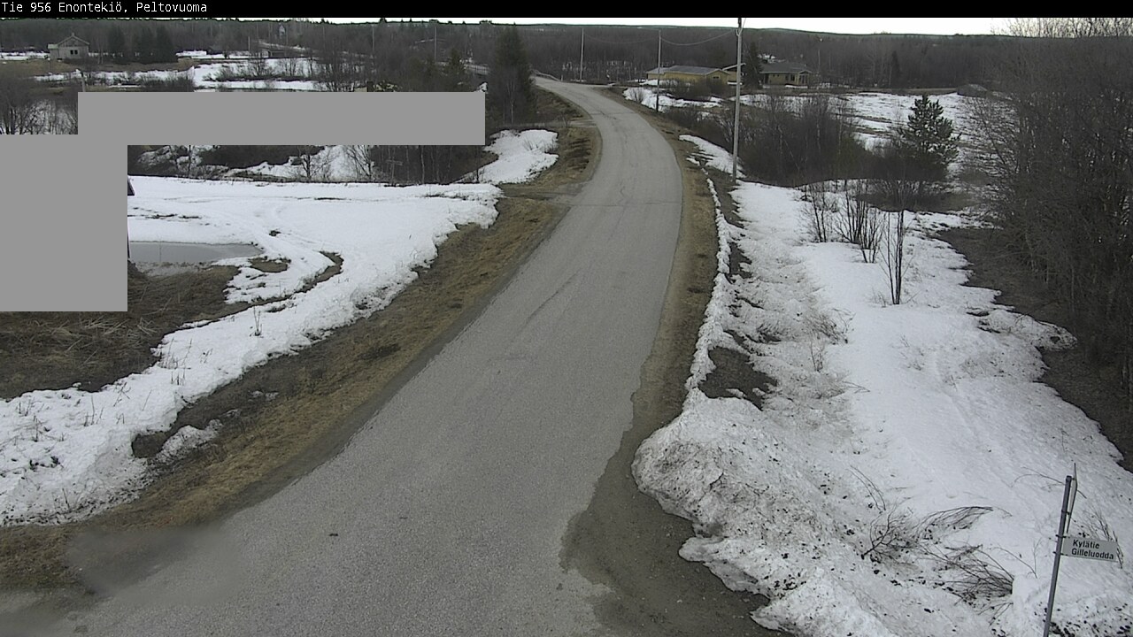 Weather Camera Image Väg 21 Enontekis, Peltovuoma, Enontekiö, Lappi