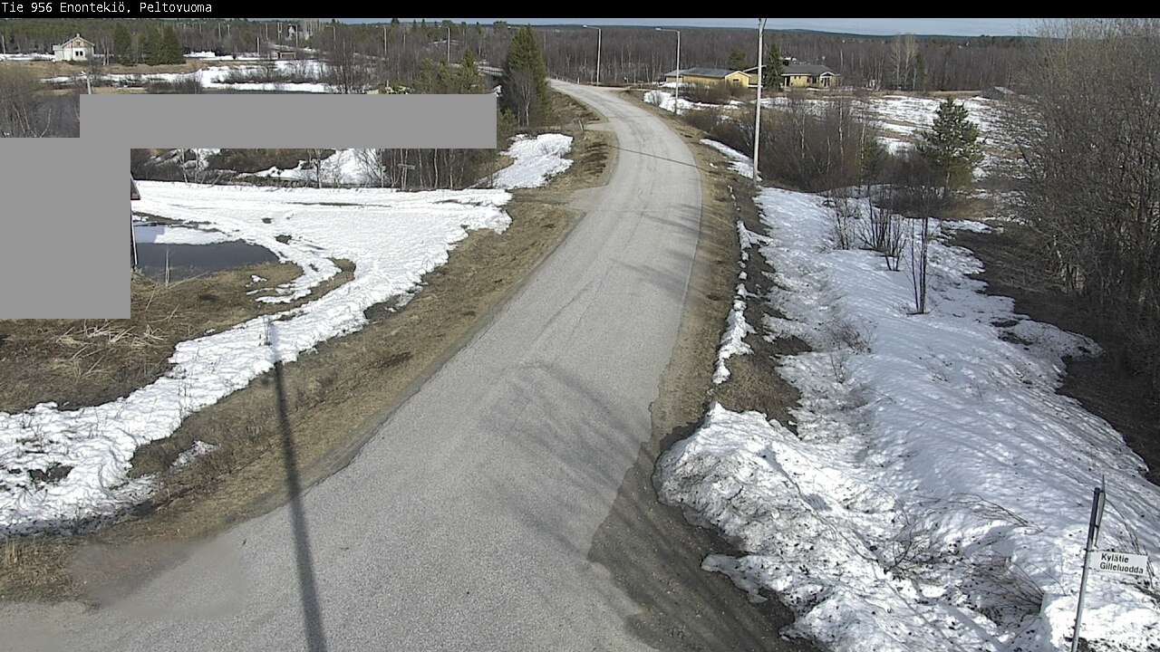 Weather Camera Image Väg 21 Enontekis, Peltovuoma, Enontekiö, Lappi