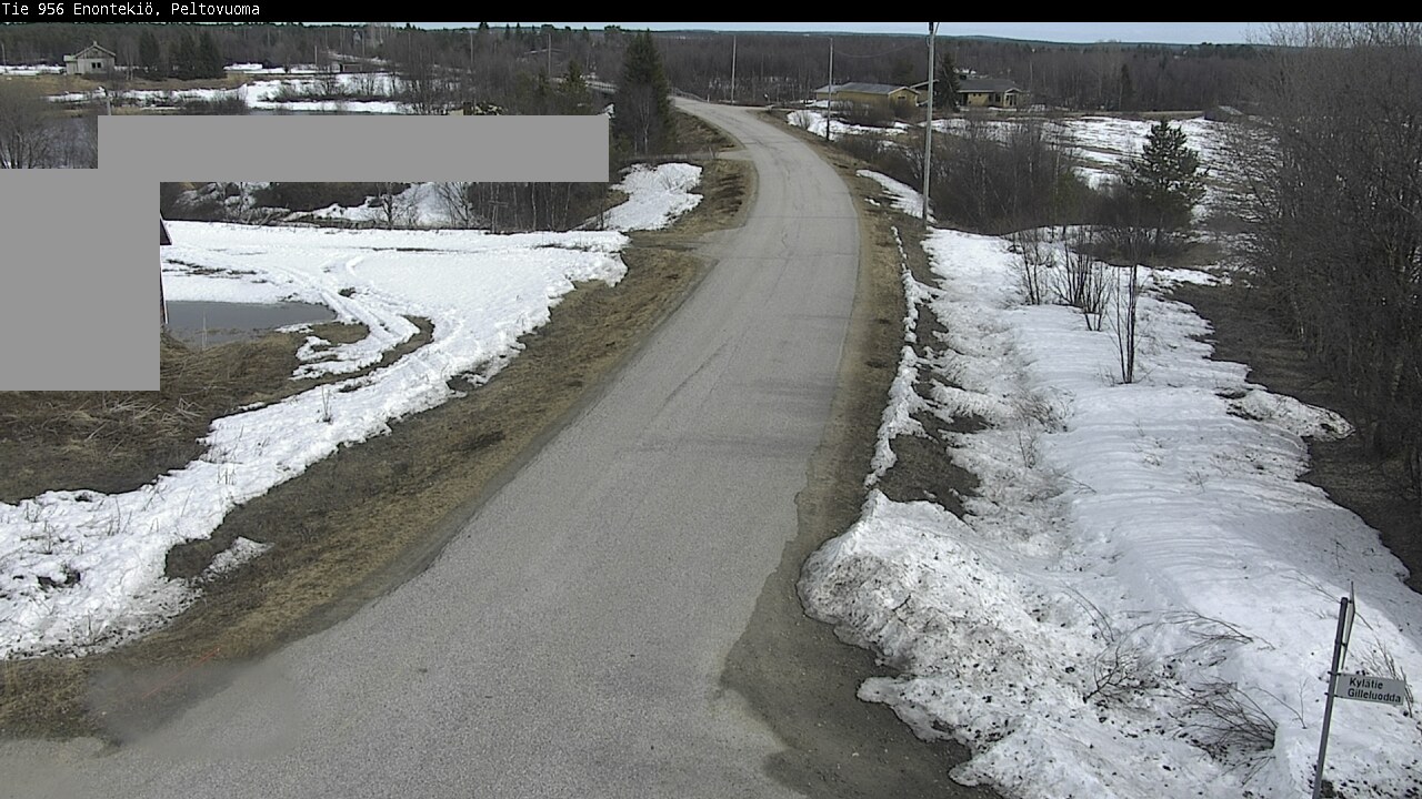 Weather Camera Image Väg 21 Enontekis, Peltovuoma, Enontekiö, Lappi