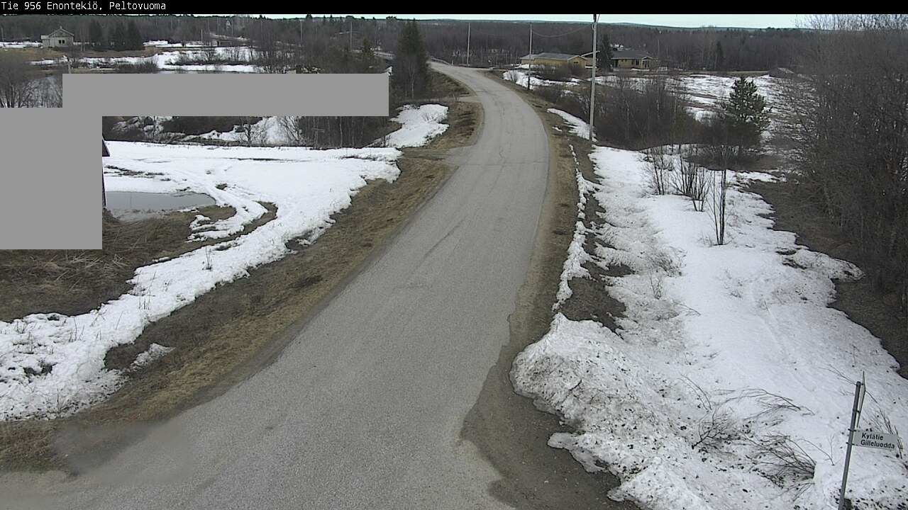 Weather Camera Image Väg 21 Enontekis, Peltovuoma, Enontekiö, Lappi