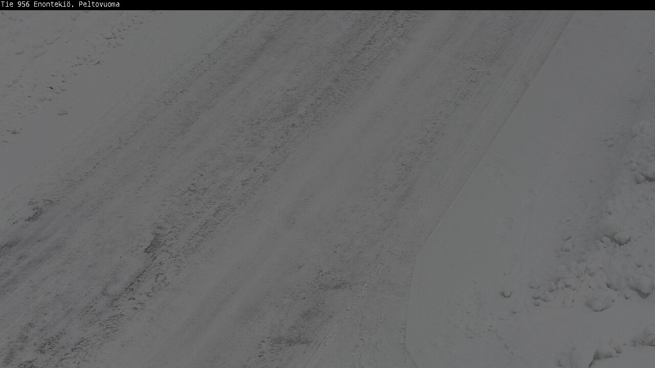 Weather Camera Image Road 956 Enontekiö, Peltovuoma, Enontekiö, Lappi