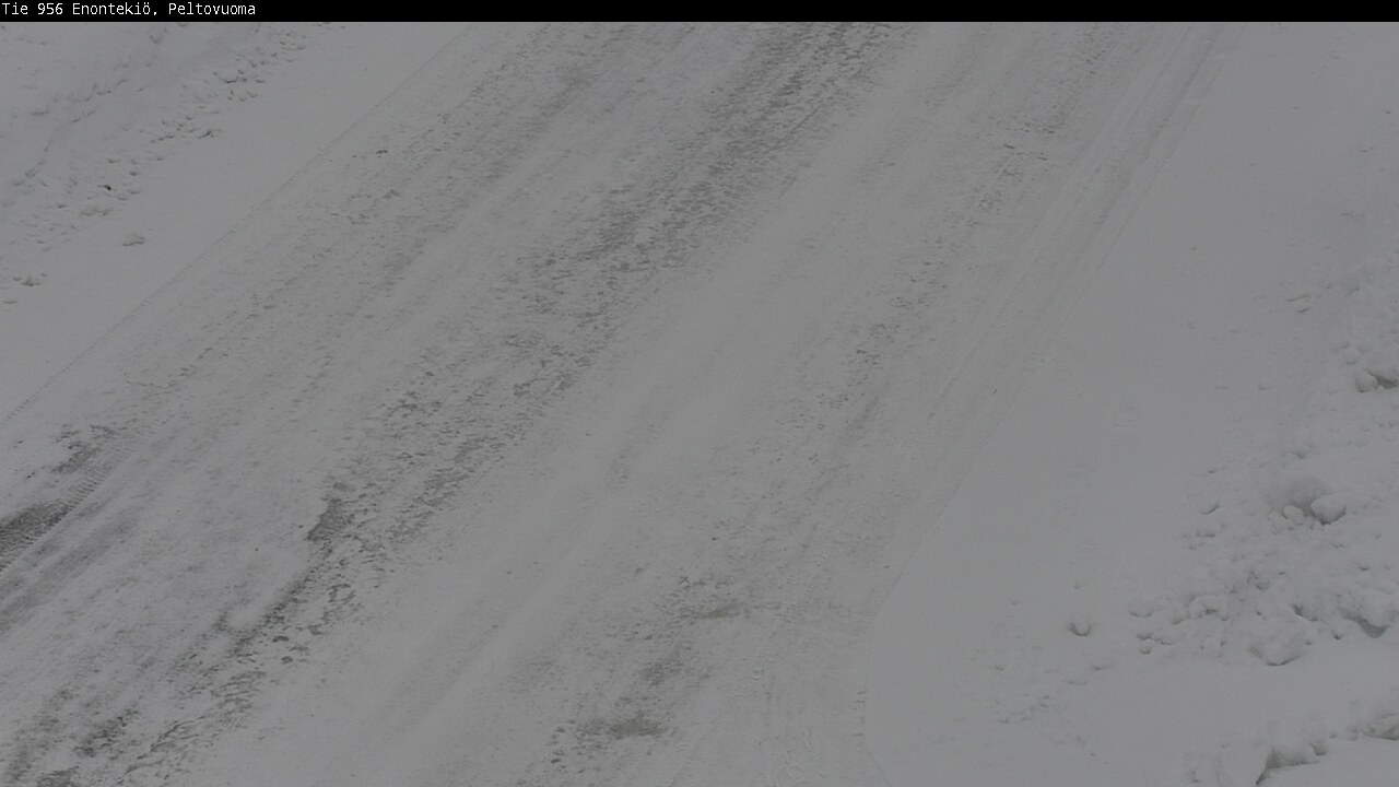 Weather Camera Image Road 956 Enontekiö, Peltovuoma, Enontekiö, Lappi