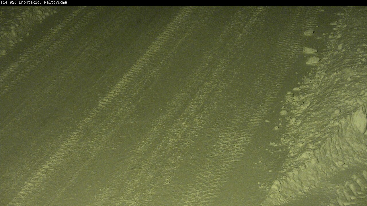 Weather Camera Image Väg 21 Enontekis, Peltovuoma, Enontekiö, Lappi