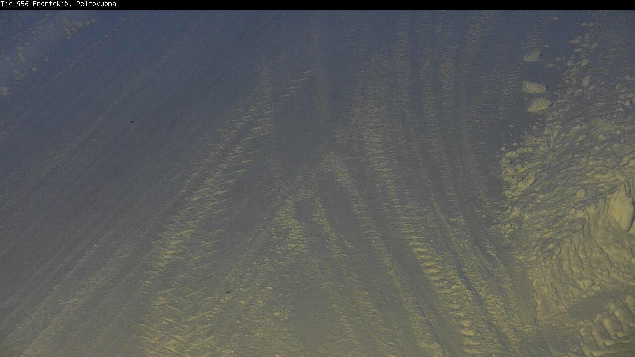 Weather Camera Image Väg 21 Enontekis, Peltovuoma, Enontekiö, Lappi