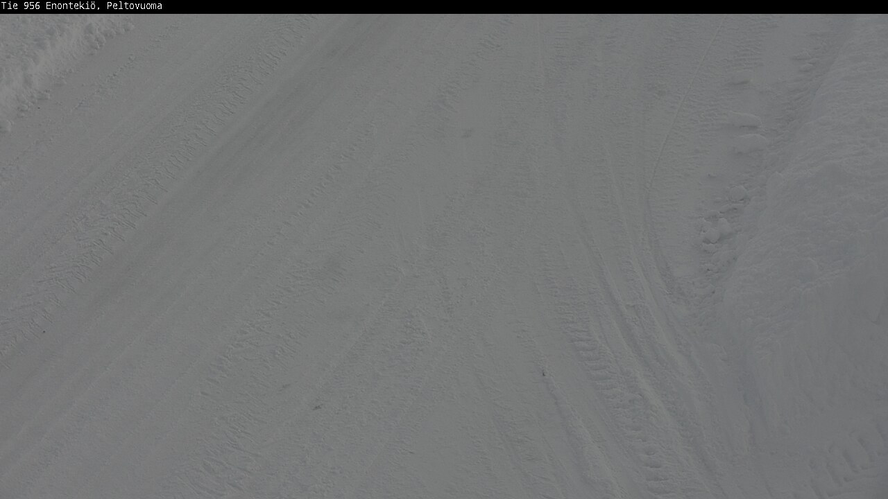 Weather Camera Image Väg 21 Enontekis, Peltovuoma, Enontekiö, Lappi