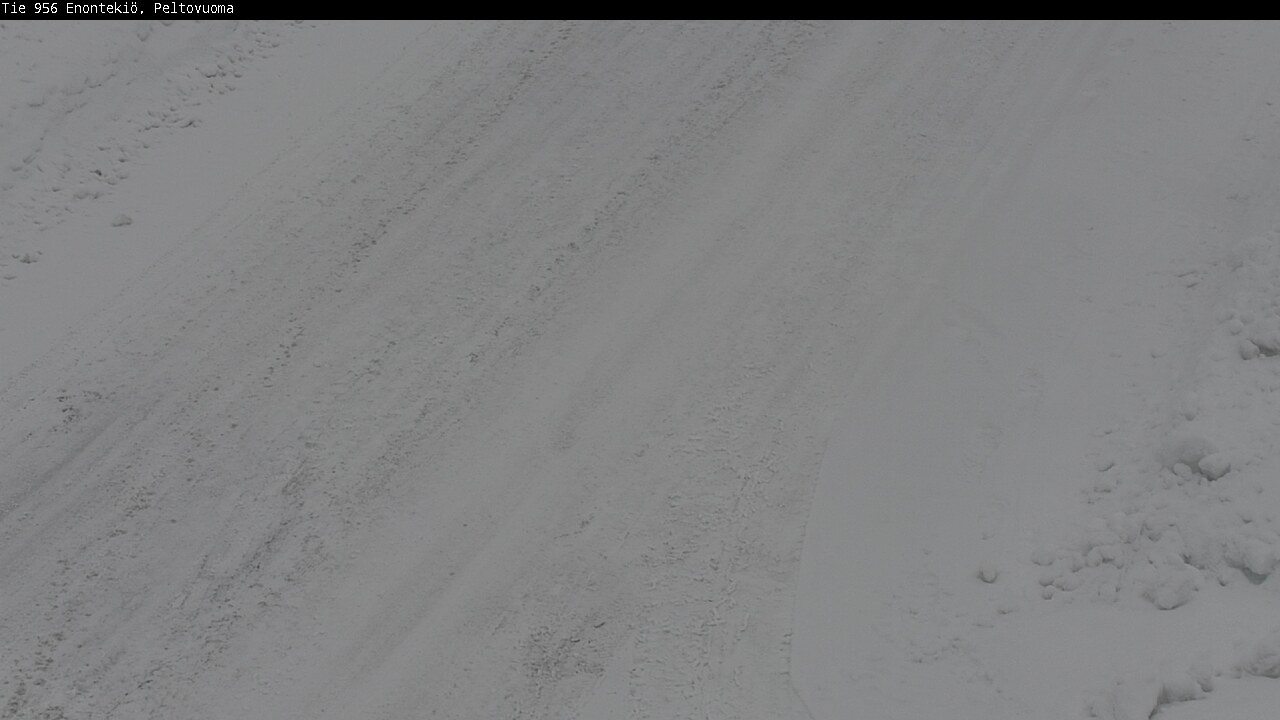 Weather Camera Image Road 956 Enontekiö, Peltovuoma, Enontekiö, Lappi