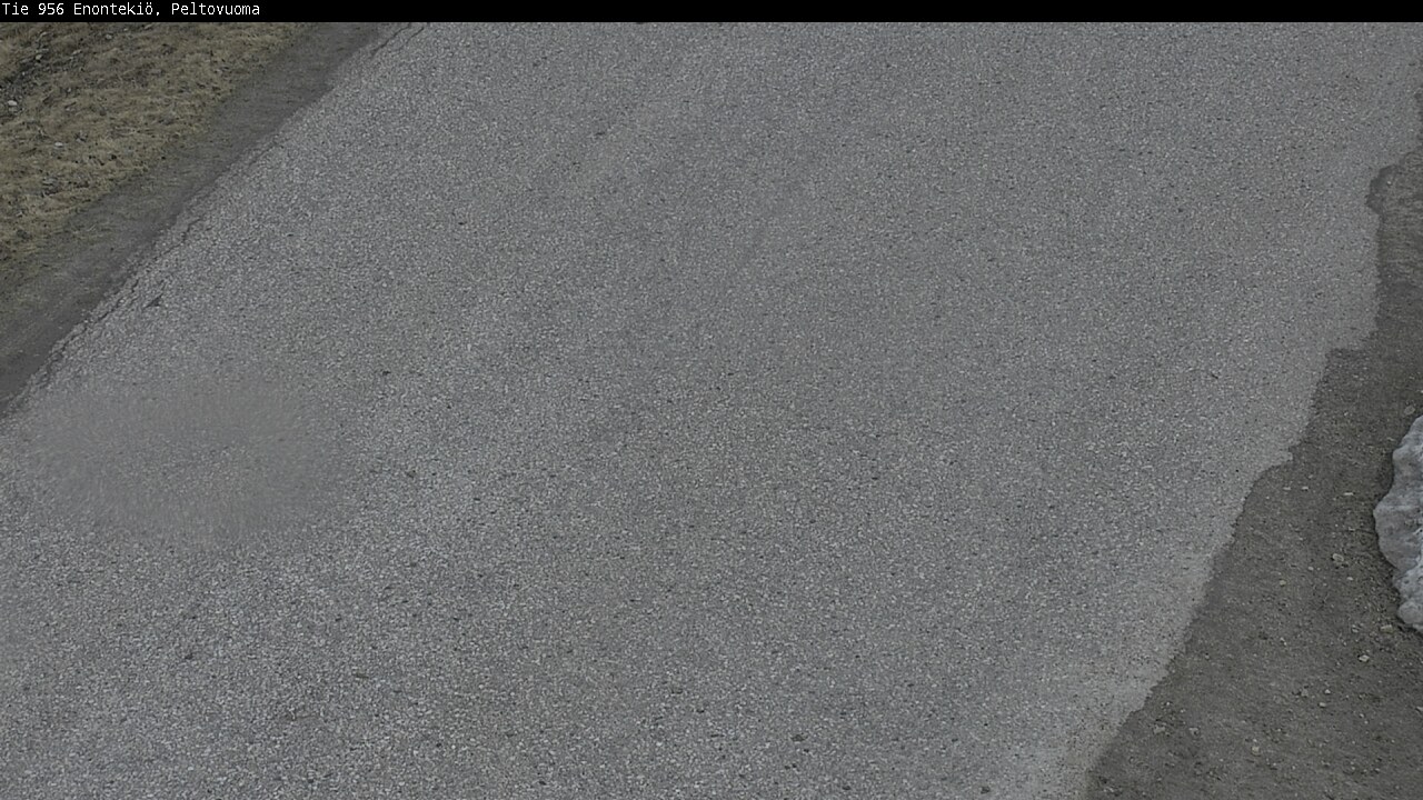 Weather Camera Image Road 956 Enontekiö, Peltovuoma, Enontekiö, Lappi