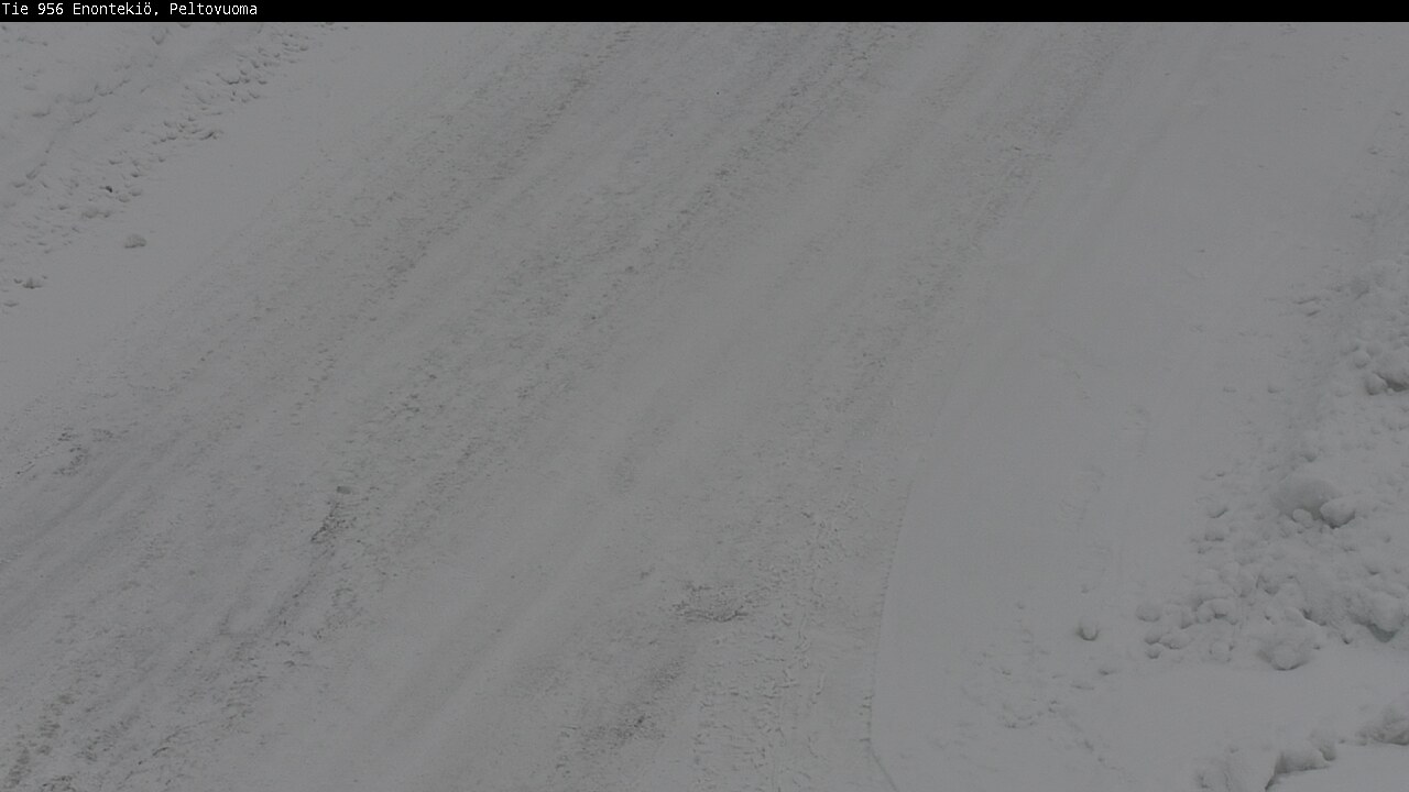 Weather Camera Image Road 956 Enontekiö, Peltovuoma, Enontekiö, Lappi