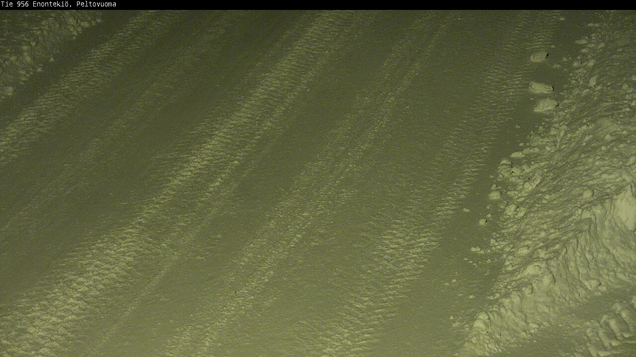 Weather Camera Image Väg 21 Enontekis, Peltovuoma, Enontekiö, Lappi