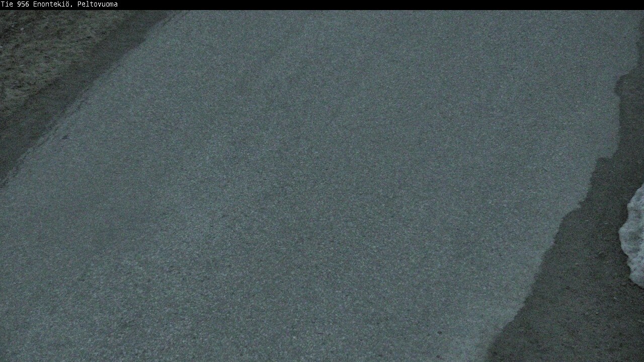 Weather Camera Image Väg 21 Enontekis, Peltovuoma, Enontekiö, Lappi