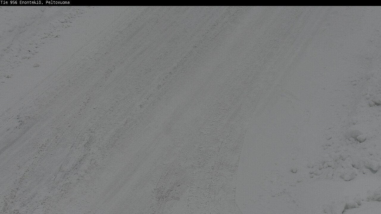 Weather Camera Image Road 956 Enontekiö, Peltovuoma, Enontekiö, Lappi