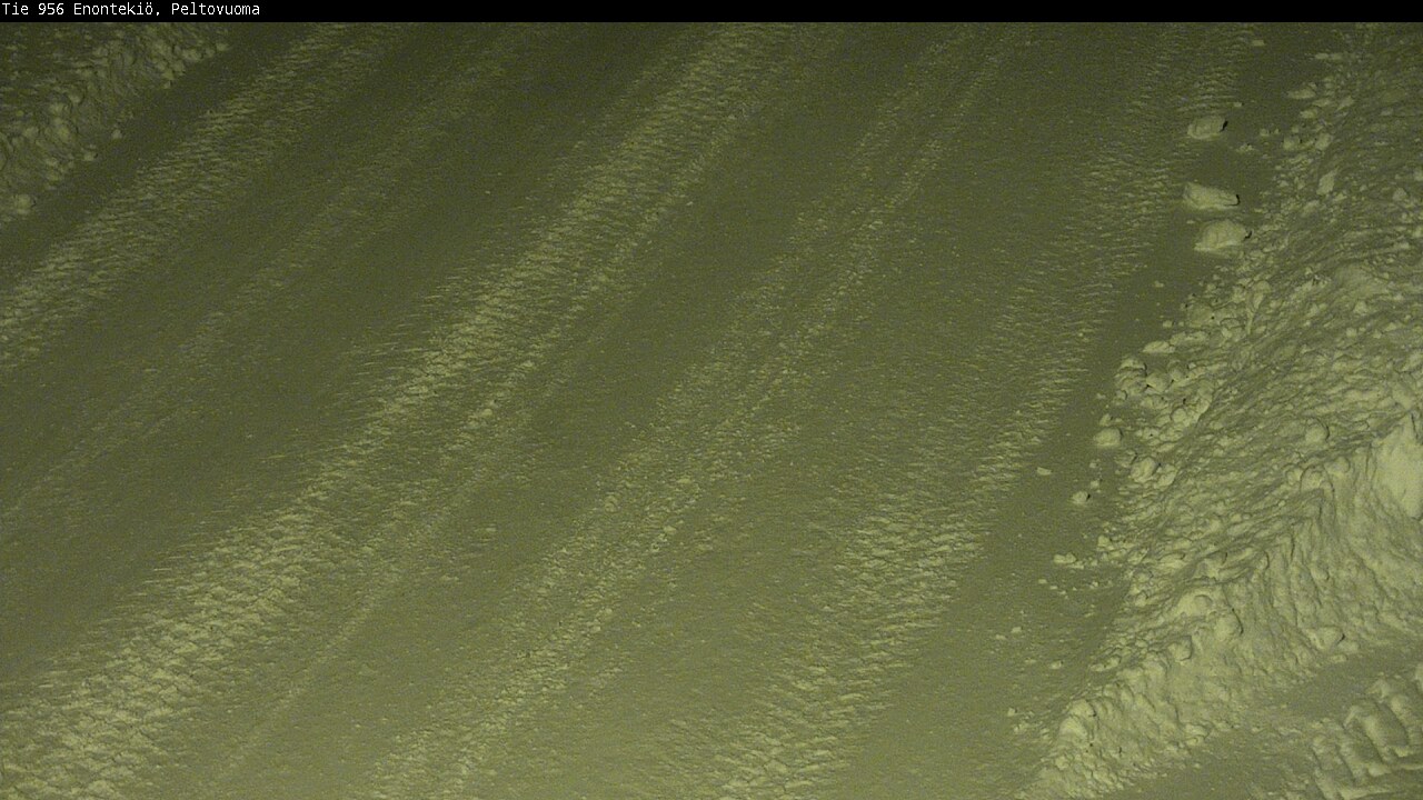 Weather Camera Image Väg 21 Enontekis, Peltovuoma, Enontekiö, Lappi