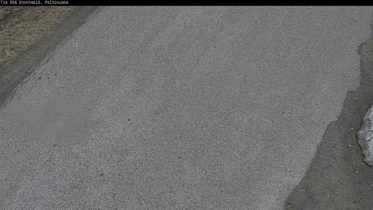 Weather Camera Image Road 956 Enontekiö, Peltovuoma, Enontekiö, Lappi