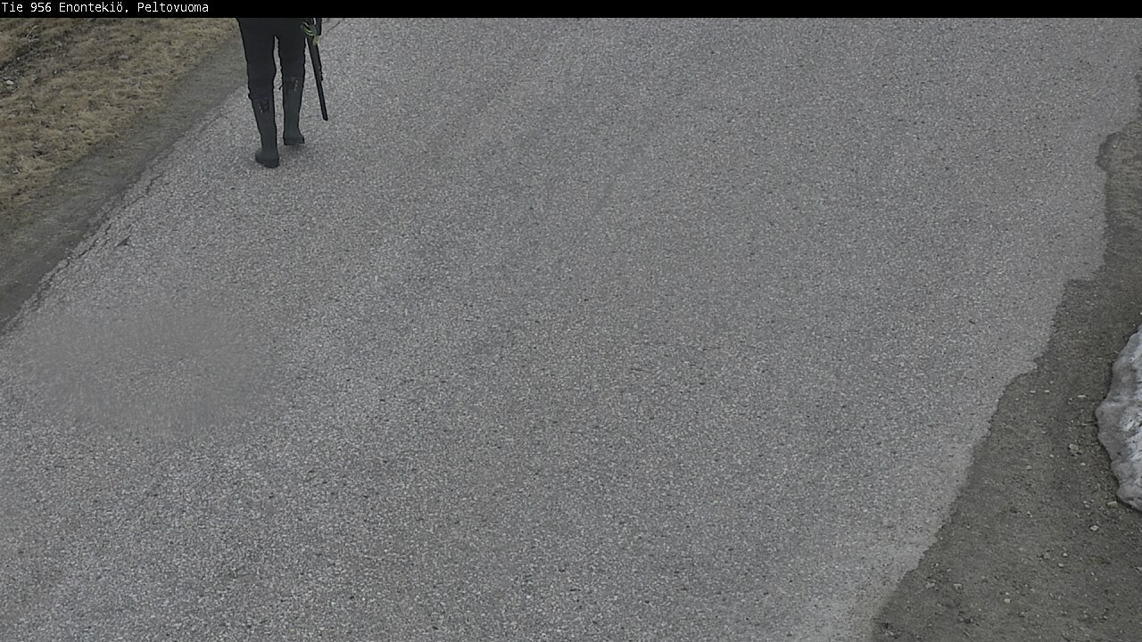 Weather Camera Image Road 956 Enontekiö, Peltovuoma, Enontekiö, Lappi