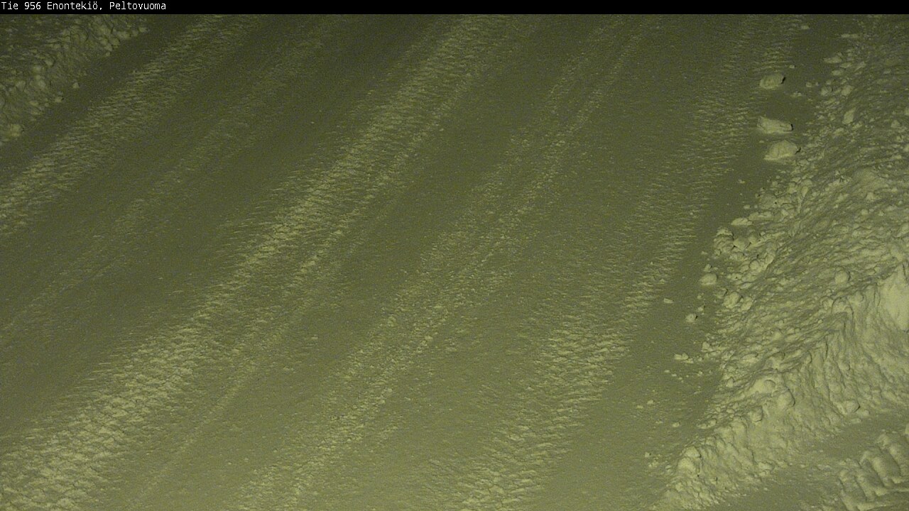 Weather Camera Image Väg 21 Enontekis, Peltovuoma, Enontekiö, Lappi