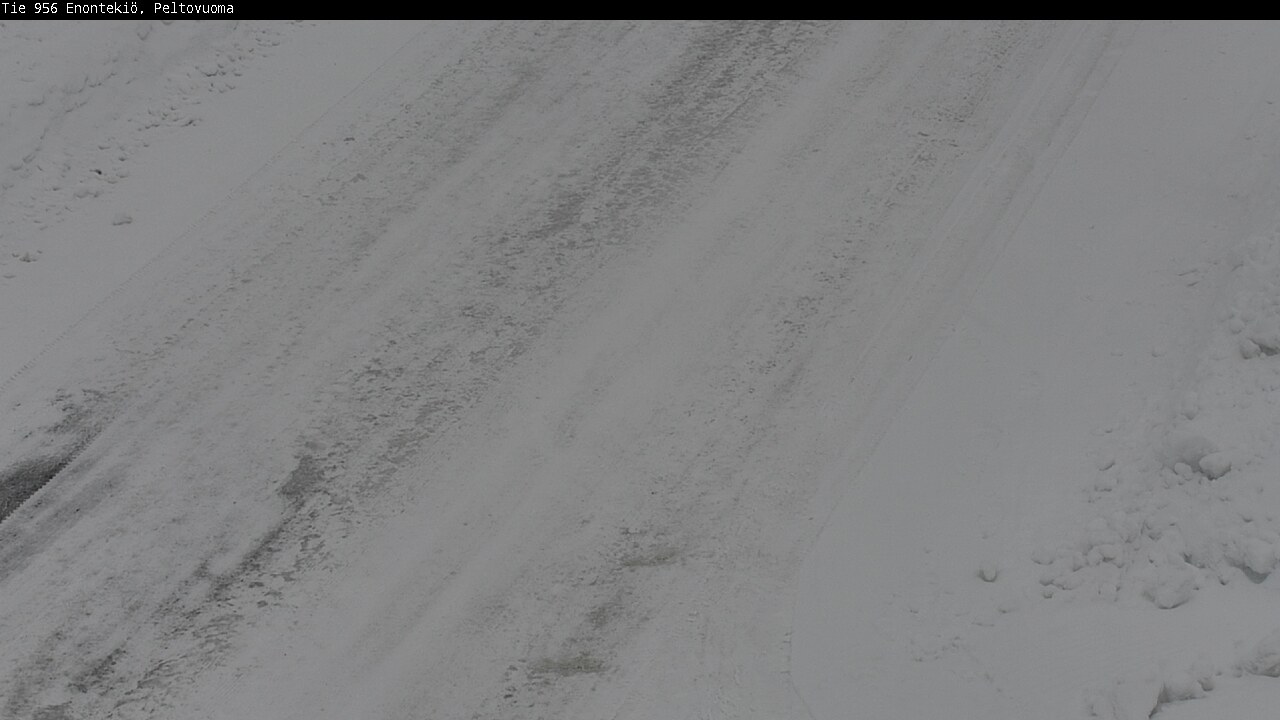 Weather Camera Image Väg 21 Enontekis, Peltovuoma, Enontekiö, Lappi