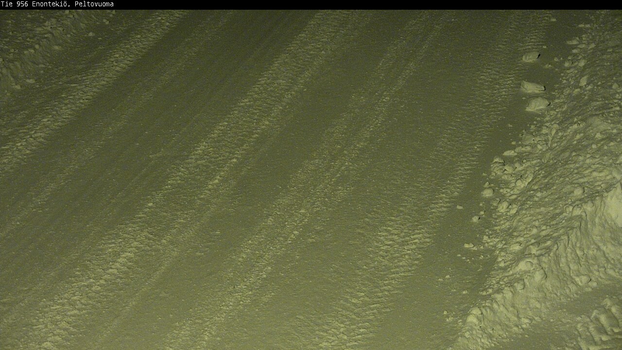 Weather Camera Image Väg 21 Enontekis, Peltovuoma, Enontekiö, Lappi