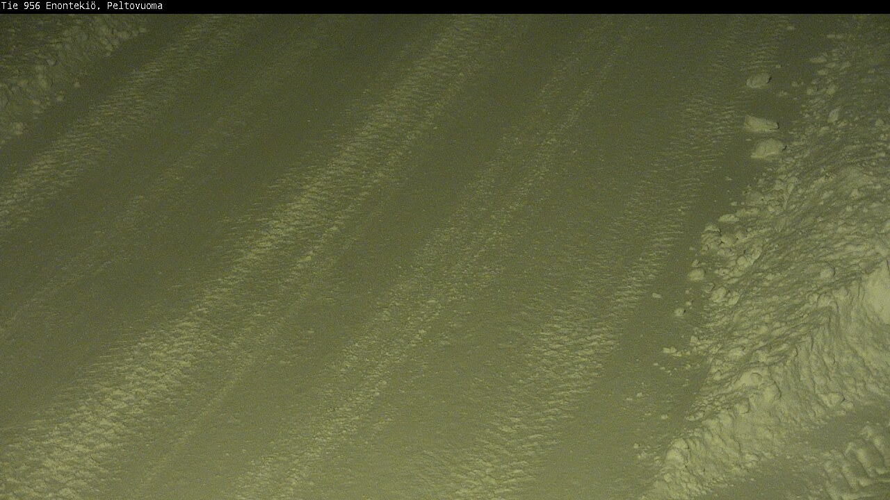 Weather Camera Image Väg 21 Enontekis, Peltovuoma, Enontekiö, Lappi