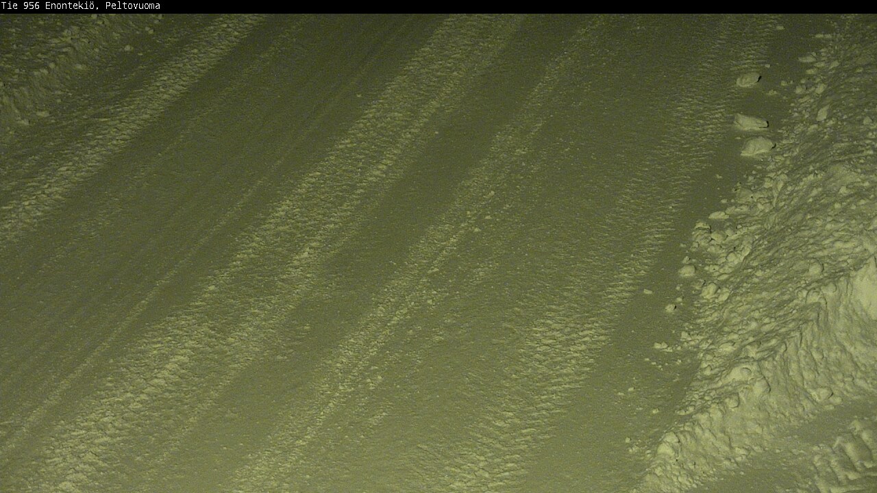 Weather Camera Image Väg 21 Enontekis, Peltovuoma, Enontekiö, Lappi