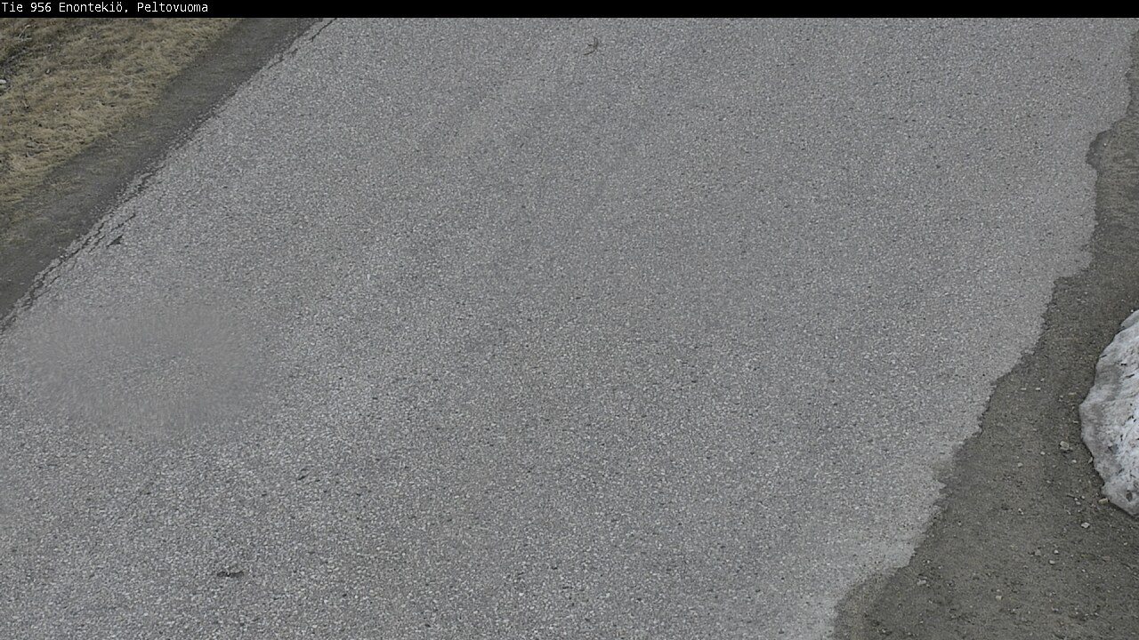 Weather Camera Image Road 956 Enontekiö, Peltovuoma, Enontekiö, Lappi