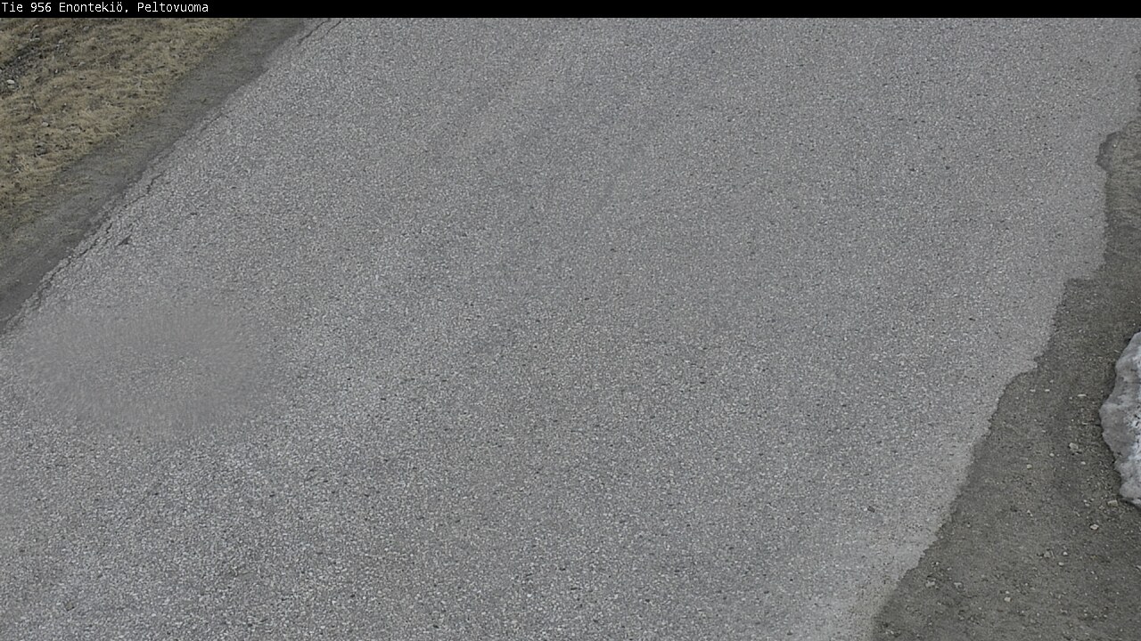 Weather Camera Image Road 956 Enontekiö, Peltovuoma, Enontekiö, Lappi